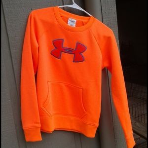 Orange pullover